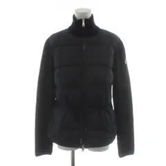 モンクレール MONCLER 21AW CARDIGAN TRICOT ダウンジャケット ニット切替 アウター M 黒 ブラック G20939B00019 /AN52のサムネイル