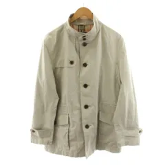 バーバリー ロンドン BURBERRY LONDON ジャケット 上着 L ベージュ スタンドカラー 長袖 BBP66-123-04 /AN27のサムネイル