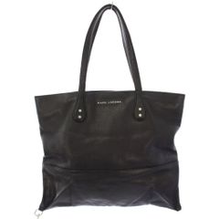 MARC JACOBS オールレザートートバッグ A4収納可 肩掛け 黒 通勤