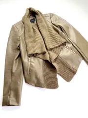 GUESS ゲス W63N67W7M20 定価20790円 セーター ミックス ジャケット sizeS/茶 ◆■レディースのサムネイル