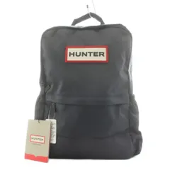 ハンター HUNTER オリジナル エッセンシャル リュックサック デイバッグ ナイロン ロゴ グレー /AN3のサムネイル