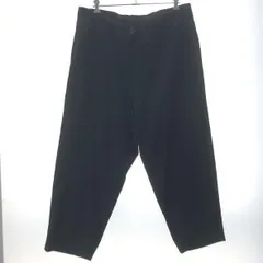 【中古】Yohji Yamamoto POUR HOMME WOOL PANTS 2 ブラック ヨウジヤマモト[10]のサムネイル