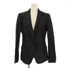 ドルチェ&ガッバーナ ドルガバ DOLCE&GABBANA テーラードジャケット 裏地ヒョウ柄 背抜き シルク 38 黒 F2753T /BMのサムネイル