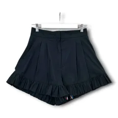 新品 タグ付 未使用 MSGM エムエスジーエム フリルショートパンツ フリル バミューダショーツ BERMUDA SHORTS イタリア製 ブラック 黒 サイズ44 レディース 夏 ゴーゴー古着マルイ北千住店 18 No.2433