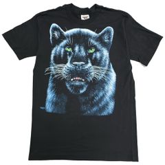 ユ*タ様 00s ブラックパンサー Tシャツ DELTA L パンサー フェード ユ*タ様 00s ブラックパンサー Tシャツ DELTA L パンサー フェード