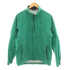 マンシングウェア MUNSINGWEAR ナイロンジャケット ジップアップ M 緑 グリーン 長袖 JWMJ601 /YMのサムネイル