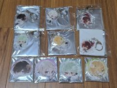 Collar×Malice 単独イベント 缶バッジ アクリルチャーム 全種セット