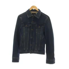 アルマーニエクスチェンジ A/X ARMANI EXCHANGE デニムジャケット 上着 XS インディゴ 無地 襟付き 長袖 /JPのサムネイル