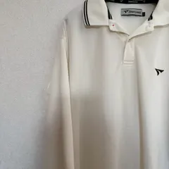 【Lサイズ】TOURSTAGE ツアーステージ 長袖 ポロシャツ ゴルフウェア ホワイトのサムネイル