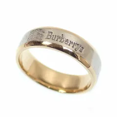 バーバリー(Burberry) バーバリー デザイン リング レディース 18KYG Pt1000 7号 4.5g 18金 イエローゴールド 750 プラチナ 指輪のサムネイル