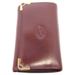正規品】カルティエ Cartier マストライン 6連キーケース ボルドー