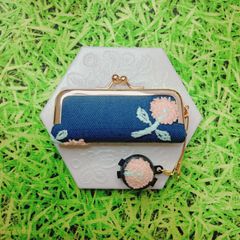 smile flower リールスト付ガジェットハードケース 小物 ハンドメイド