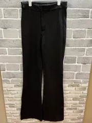 A【A3-22】◇ZARA サイズXS フレアパンツ　ブラック