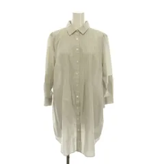 バーバリー ロンドン BURBERRY LONDON シャツ ブラウス 七分袖 44 グレー B2M32-194-07 /YMのサムネイル