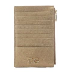 ドルチェ＆ガッバーナ 名刺入れ カードケース ドルガバ ピンクベージュ