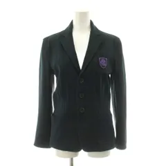ラルフローレン RALPH LAUREN テーラードジャケット ロゴパッチ M 紺 ネイビー KJRLKA2061 /KUのサムネイル