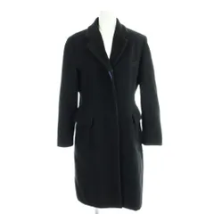 ポールスミスウィメン Paul Smith WOMEN チェスターコート 40 黒 ブラック 無地 ノッチドラペル 長袖 /APのサムネイル