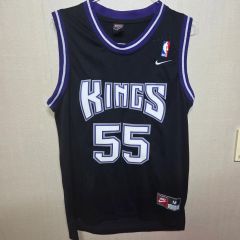希少 チャンピオン NBA キングス ウィリアムス ゲームシャツ 黒 XL 55