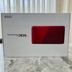 ☆未使用品☆極美品ニンテンドー3DSメタリックレッド【メーカー生産