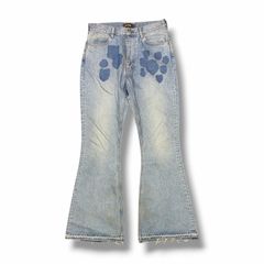 MASU ”MASU BOYS” EMBLEM BELL-BOTTOM JEANS MASUボーイズエンブレム