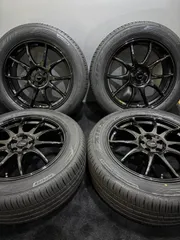 ★225/55R18 FALKEN/ZIEX ZE310 25年製 GSPEED 18インチ 7.5J +48 100 5H 夏タイヤ 4本 XV フォレスター (南8-M412)のサムネイル