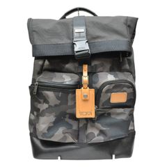 美品 TUMI トゥミ ロールトップ ルーク リュック バッグパック