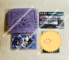 まとめ売り)怪獣 8 ほ ホシナの 休日 劇場版 ポーチ&猫 アクリル＋缶バッジ＆ポストカードセット