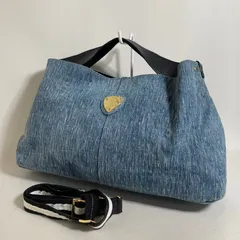 2605-112｜美品｜アタオ エルヴィ 2WAYバッグ ブラック デニムのサムネイル