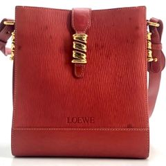 LOEWE】ショルダーバッグ ベラスケス ゴールド金具 レザー バイカラー 