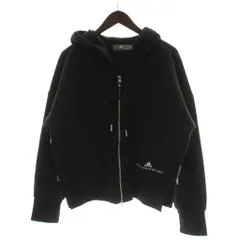 アディダス バイ ステラマッカートニー adidas by Stella McCartney ジップアップパーカー 上着 2XOT 黒 長袖 フード付き CZ2287 ABW001 /GGのサムネイル