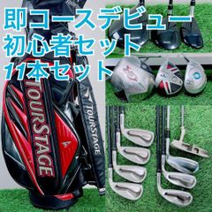 即コースデビュー ミズノ入り ゴルフクラブ フルセット メンズ G3924
