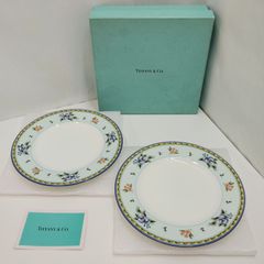 ティファニー TIFFANY&Co. ブーケプレート 2枚 - メルカリ