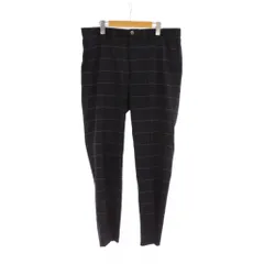 マンシングウェア MUNSINGWEAR ゴルフウェア パンツ チェック柄 紺 /JPのサムネイル