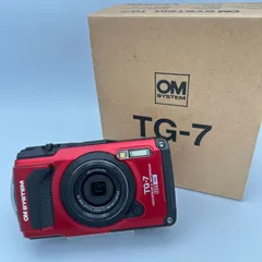 【中古・美品】OM SYSTEM Tough TG-7 コンパクトデジタルカメラ レッドのサムネイル