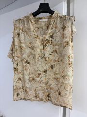 ウィークエンド•マックスマーラ⭐︎シルク✖️コットン花柄Tシャツ 