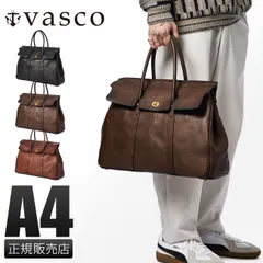 【メーカー正規品】vasco トートバッグ ボストンバッグ メンズ 本革 レザー 日本製 A4 ヴァスコ バスコ vs-270lのサムネイル