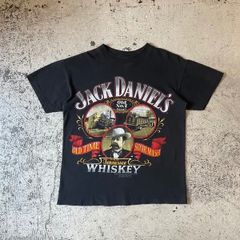 80s ジャックダニエル USA製 ビンテージTシャツ L 黒 酒T 8727B - メルカリ