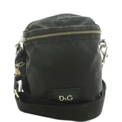 ディー&ジー ドルガバ ドルチェ&ガッバーナ D&G ショルダーバッグ ロゴ ナイロン 黒 ブラック /AN57のサムネイル