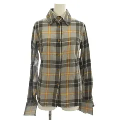 ヴィヴィアンウエストウッドレッドレーベル Vivienne Westwood RED LABEL ネルシャツ ブラウス 長袖 チェック柄 3 グレー /☆Gのサムネイル