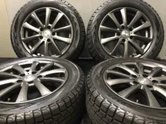 【YOKOHAMA G075 235/55R17】スタッドレス【CRIMSON チームスパルコ 17インチ 7.5J5HPCD120+35】22年製 バリ溝 BMW/E83 X3等　(KTM753)のサムネイル