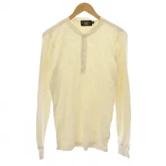 ダブルアールエル RRL Ralph Lauren カットソー 長袖 ワッフル ヘンリーネック L 白 782504859001 /BMのサムネイル