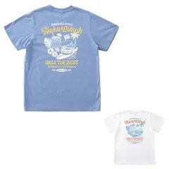 ハッピーハレイワ ハワイ HALEIWA HAPPY MARKET Tシャツ ホワイト ブルー 2607Aのサムネイル