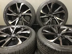 【FALKEN ZIEX ZE914 235/40R18】夏タイヤ【HONDA FK7 シビック 純正ホイール 18インチ 8J5HPCD114.3+50】22年製 バリ溝　(VTN493)のサムネイル