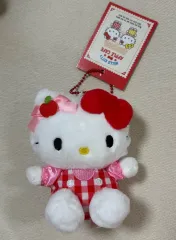 サンリオ Apple Music アップルカフェ ハローキティ hello kitty(ハローキティ) マスコット レッド キーホルダー