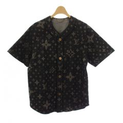 ルイヴィトン モノグラム ベースボール デニム シャツ SizeL - メルカリ