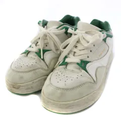 ラコステ LACOSTE COURT SLAM スニーカー シューズ UK4 白 緑 /BM ■MAのサムネイル