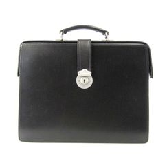 現行/美品】大峽製鞄ライト・ダレスバッグ1気室 ブラック極上サドル