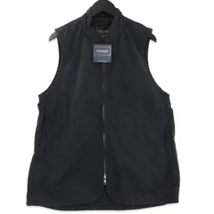 未使用 LAVENHAM ラベンハム Zipped High Neck Gilet LV13008 ハイネックジレ ベスト ダブルジップ ブラック 黒 L 71015879のサムネイル