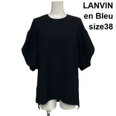 未使用】ランバンオンブルー ギャザーチュニックカットソー SIZE 38 