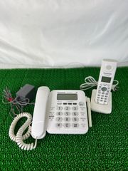 K3691【パナソニック】コードレス電話機 VE-GP51DW 子機2台付き - メルカリ